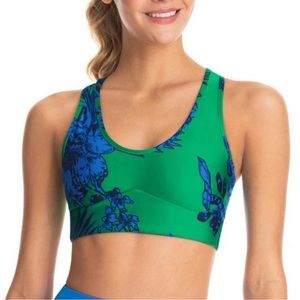 Maaji Jitter Paradise Reversible Bikini Top Size Large